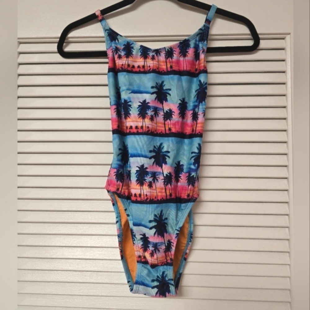 Dolfin - (NWOT) Uglies Tropical Revibe Print Low X-Back Swimsuit